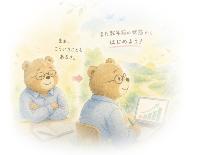 『私のウェブログ修行』@挫折を味わった人間の強さ=楽しい〈アクセス数〉の研究@楽しい面白い自由研究